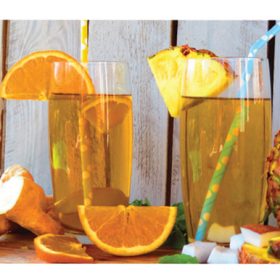 Студен чай с портокал и джинджифил